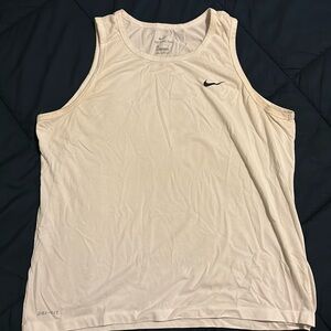 XL Nike Dri-Fit tank top (white)